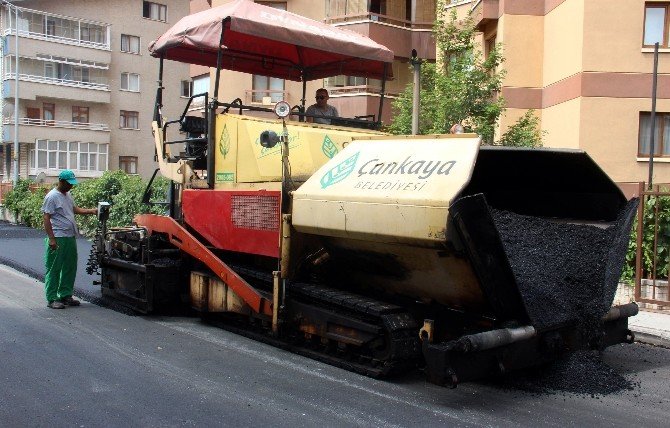 Çankaya Belediyesi, asfalt çalışmalarına hız verdi