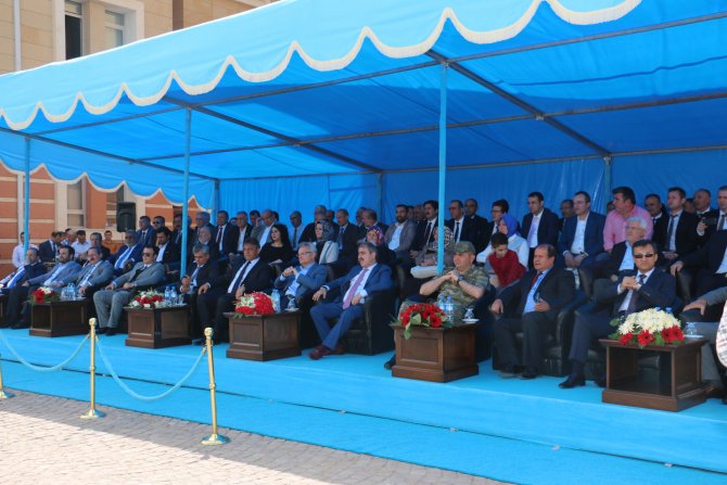 Çankırı Adliyesi'ne kurulan hobi ve dinlenme bahçesi açıldı