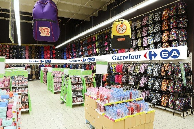 Aileler okul alışverişinde CarrefourSA’ya güvendi, satışlar yüzde 48 arttı
