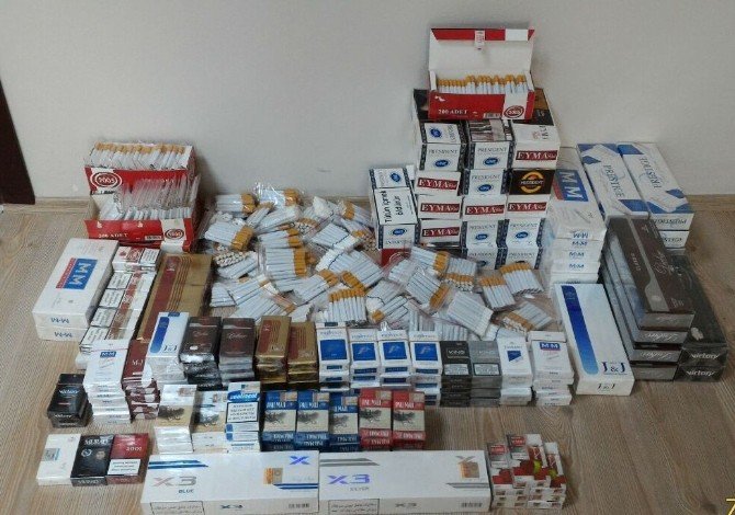 Çorum polisinden kaçak ‘Polat Alemdar’ sigara operasyonu