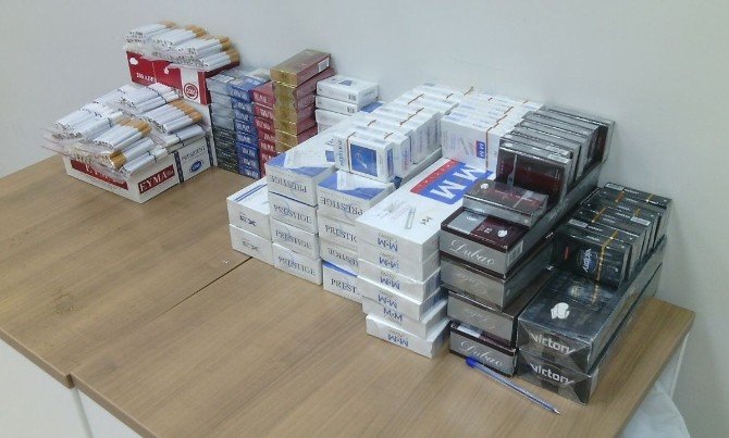 Çorum polisinden kaçak ‘Polat Alemdar’ sigara operasyonu