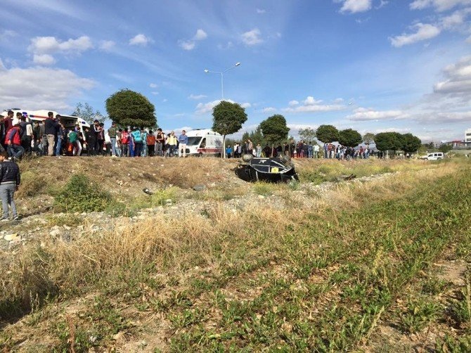 Otodrag yarışında kaza: 4 yaralı