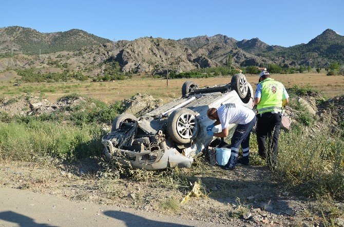 Osmancık’ta trafik kazası : 3 yaralı