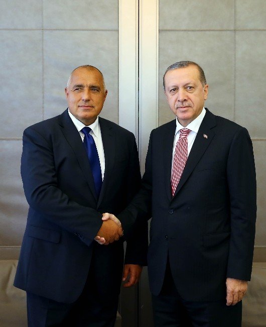 Cumhurbaşkanı Erdoğan, Bulgaristan Başbakanı Borisov’u kabul etti