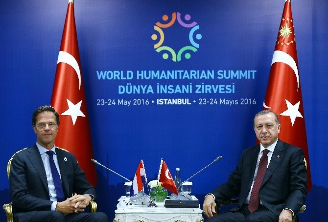 Cumhurbaşkanı Erdoğan Merkel Ve Rutte’yi Kabul Etti