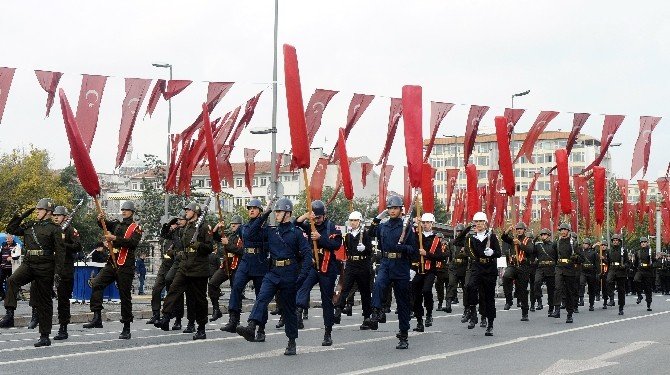 29 Ekim Cumhuriyet Bayramı’nın genel provası yapıldı