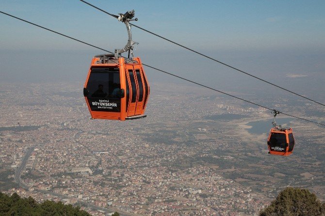 Teleferik macera ve eğlencenin adresi oluyor
