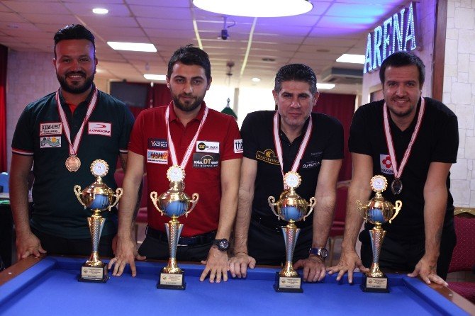 Diyarbakır’da düzenlenen bilardo şampiyonası sona erdi