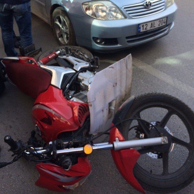 Elazığ’da motosiklet kazası: 2 yaralı