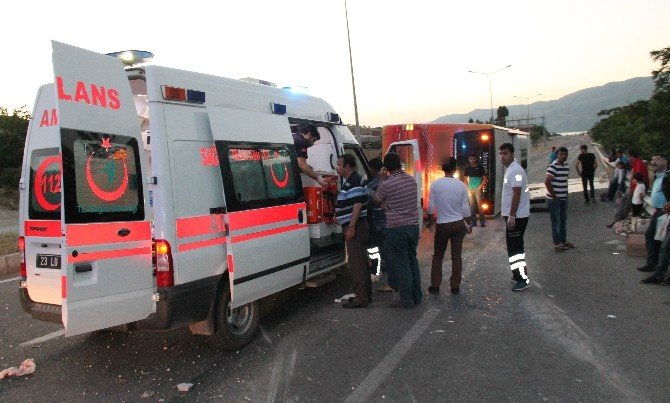 Elazığ’da Otobüs Kazası: 27 Yaralı