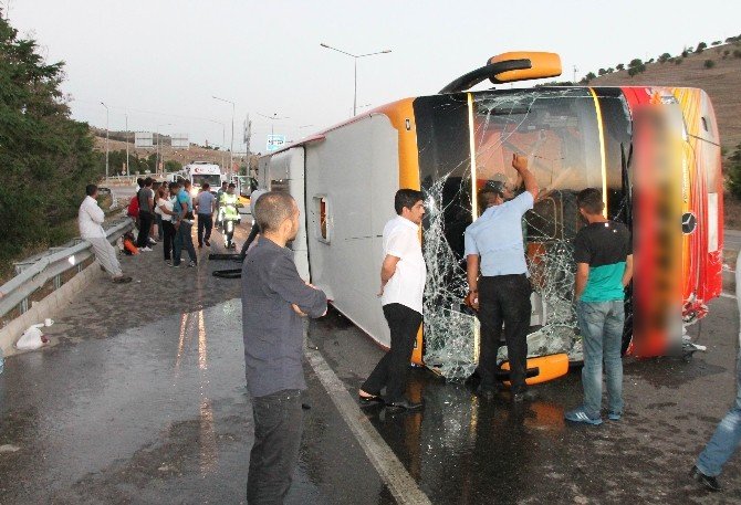 Elazığ’da Otobüs Kazası: 27 Yaralı