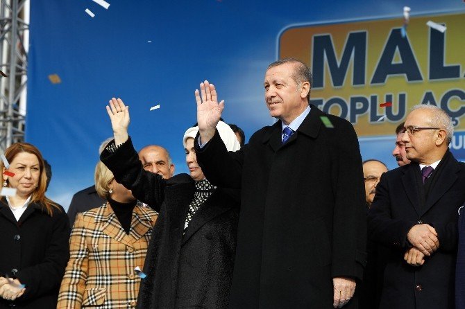 Malatya Cumhurbaşkanı Erdoğan’ı Bekliyor