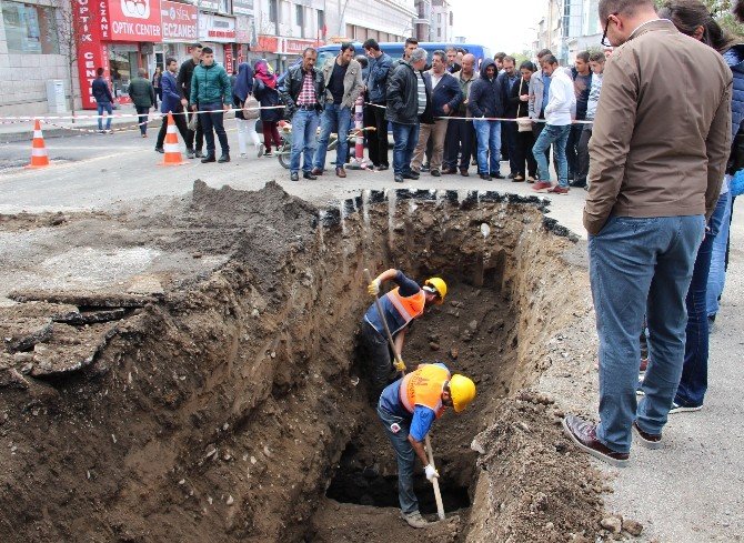 Erzurum’da kazı çalışmasında Osmanlı döneminden kalma su kanalları ortaya çıktı