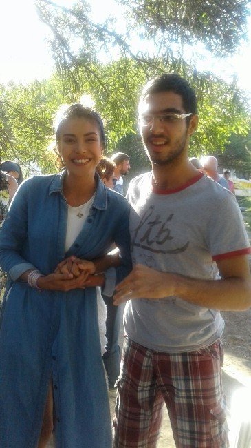 Manisalı engelli Deniz ‘Rüzgarın Kalbi’ dizi setini kahkaha boğdu