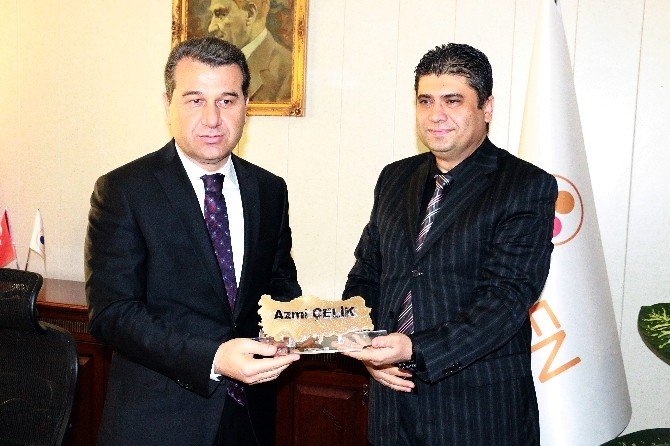 Eskişehir Valisi Azmi Çelik, Eti Maden Kırka Bor İşletmesini ziyaret etti