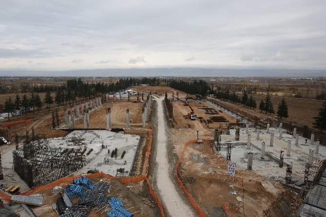 Eskişehir Fuar ve Kongre Merkezi Projesi tüm hızıyla devam ediyor