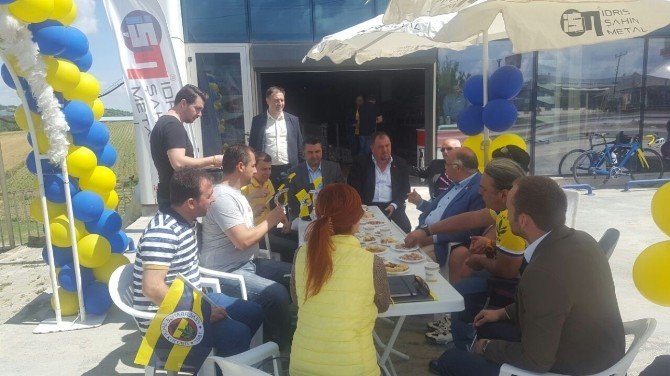 Fenerbahçe’nin “1 Milyon Üye İçin Pedalla” Ekibi Tekirdağ’da