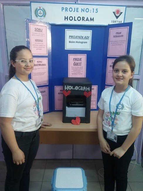 Mehmet Akif Ersoy Ortaokulu’nda ’TÜBİTAK 4006 Bilim Fuarı’