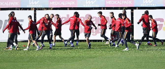 Galatasaray, Gaziantepspor maçı hazırlıklarını sürdürdü