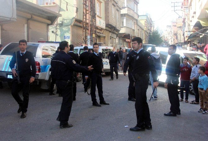 Gaziantepte emniyeti alarma geçiren pankart