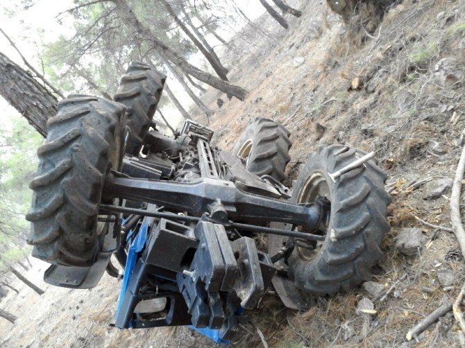 Gaziantep’te traktör devrildi: 1 ölü