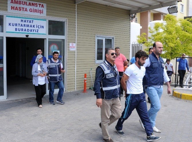 Gaziantep’te Öldürülen Suriyeli Anne Ve Oğlunun Katil Zanlıları Adliyeye Çıkarıldı