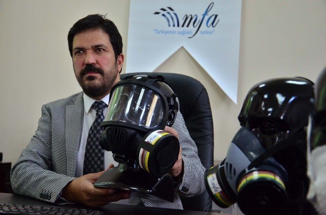 Türkiye’nin İlk Yerli Ve Milli Gaz Maskesi Zonguldak’ta Üretilecek