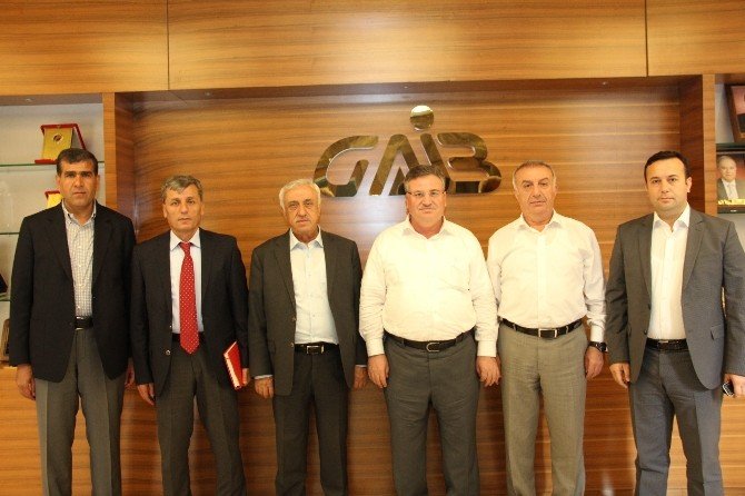 Gümrük ve Ticaret Bakanlığı GAP Bölge Müdürü Şaşmaz’dan GAİB’e ziyaret