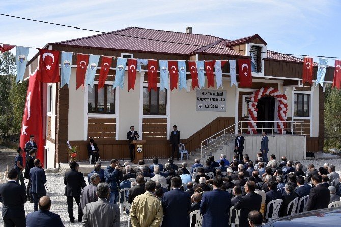 Kelkit’te Devlet-Millet işbirliğiyle yapılan Kültür Evinin açılışı gerçekleştirildi