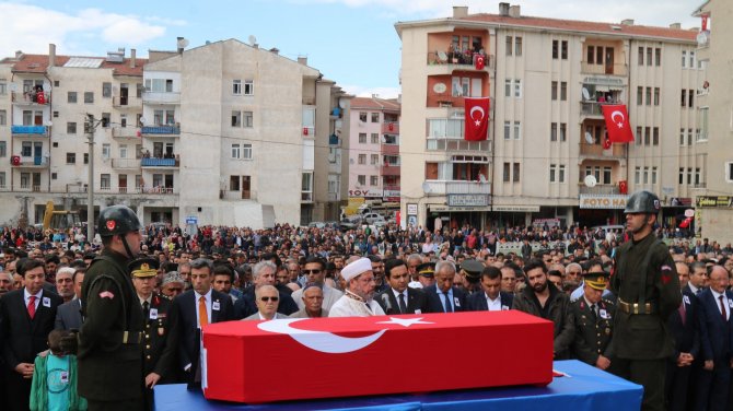 Kırşehir, şehidini gözyaşı ve dualarla uğurladı