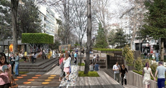 Hamamyolu Park ve Meydan Düzenleme Projesi tanıtıldı