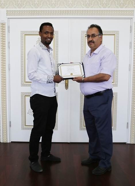 Iğdır Üniversitesi’nin Yabancı Uyruklu Öğrencisi Mezun Odu