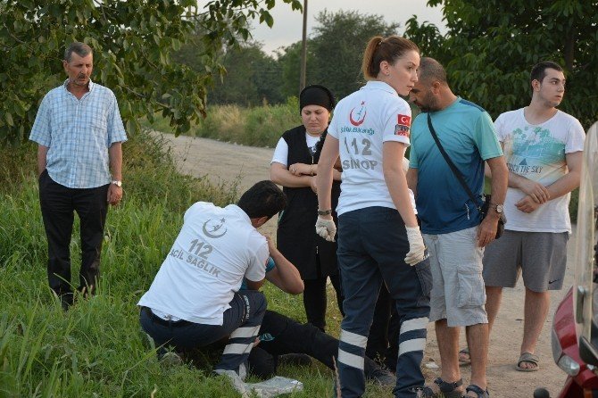 Bafra’da Kaza: 1 Yaralı