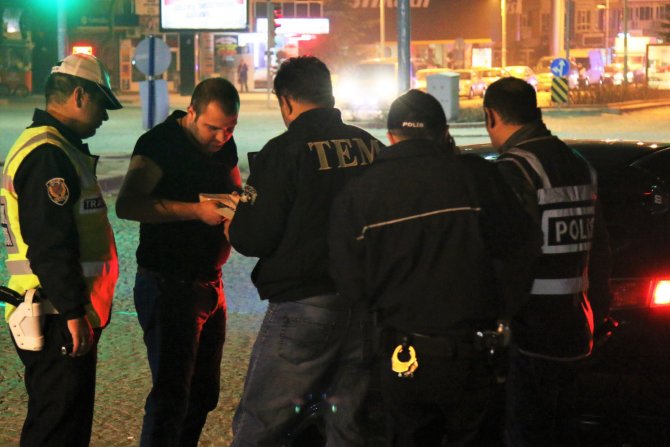 Kırşehir polisinden genel asayiş denetimi