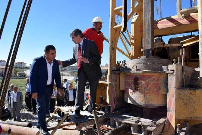 Başkan Çibik: “Yeni jeotermal sıcak su sondaj çalışmasına başladık”
