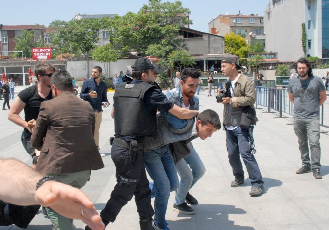 Dilek Doğan davasında mahkeme önünde 19 gözaltı