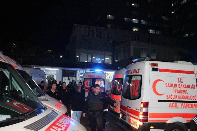 Beşiktaş patlamasında yaralananlar hastanelere sevk edildi