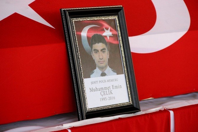 Şehit Polis Memuru Gaziantep’te Toprağa Verildi
