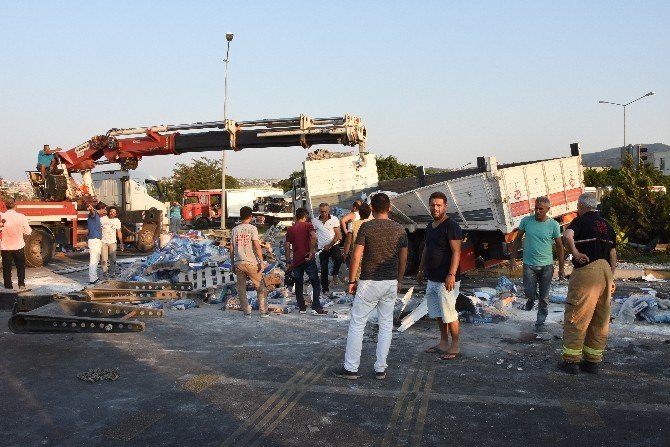 İzmir’de zincirleme trafik kazası: 1’i ağır 10 yaralı