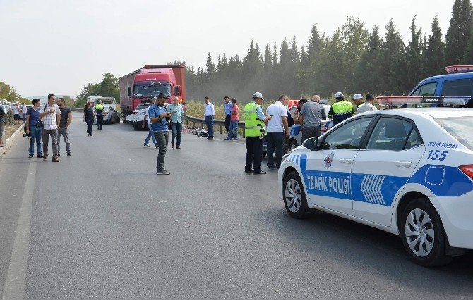 Manisa’da trafik kazası: 2 ölü