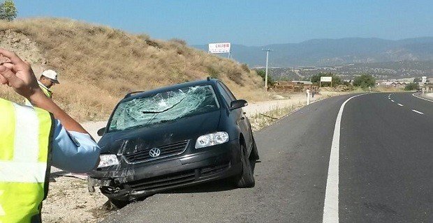 Tosya D-100 karayolunda trafik kazası: 2 yaralı
