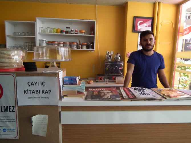 Çay iç, kitabı kap