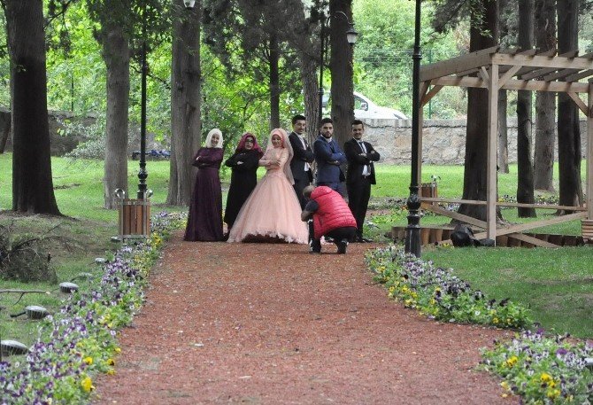 Gebze’de Osman Hamdi Bey Köşkü Gelin Ve Damatların Akınına Uğruyor