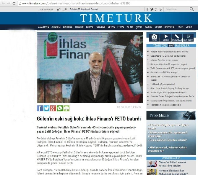 İhlas Finans’ın FETÖ tarafından batırıldığının ortaya çıkması geniş yankı uyandırdı