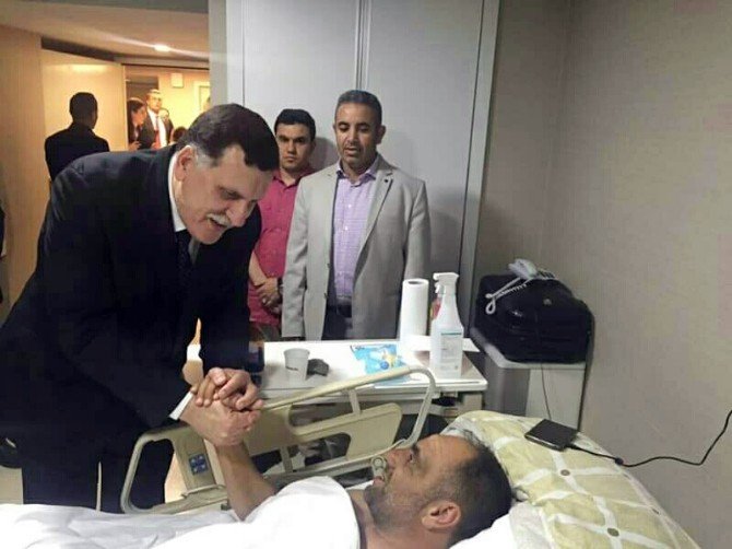 Önce Cumhurbaşkanı Erdoğan İle Görüştü, Sonra Yaralı Vatandaşlarını Ziyaret Etti