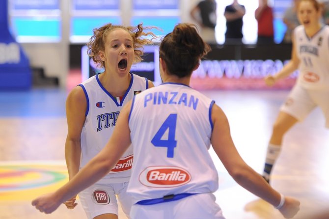 U18 Genç Kız Basketbol Milli Takımı, İtalya’ya mağlup oldu