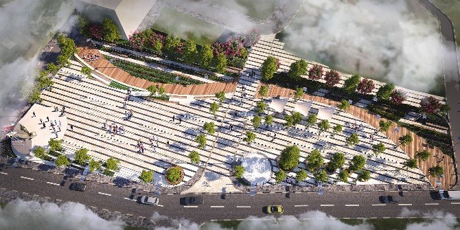 Büyükşehirden Sarıgöl’e Modern Kent Meydanı