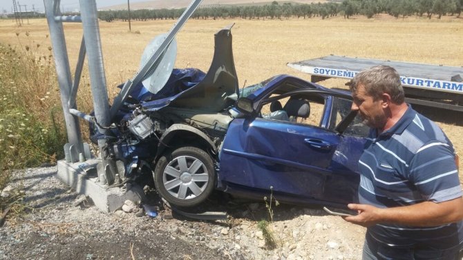 Akhisar'da trafik kazası: 1 kişi öldü