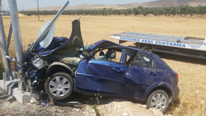 Akhisar'da trafik kazası: 1 kişi öldü