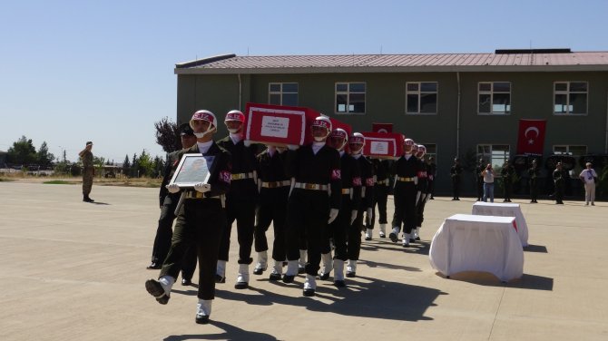 Cevizlik Jandarma Karakolu şehitleri memleketlerine uğurlandı